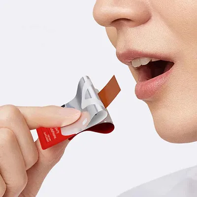 ماكينة تعبئة أوتوماتيكية للشرائح الفموية الرقيقة الذائبة – 6 مسارات