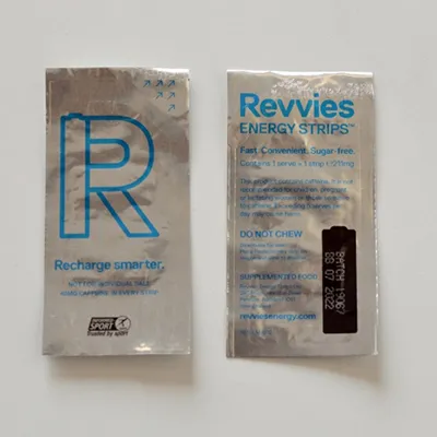 ماكينة تعبئة شرائح الطاقة الذائبة بالفم