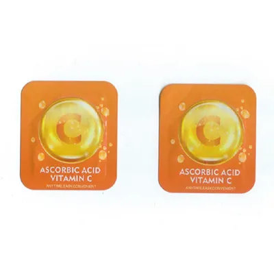 ماكينة تصنيع وتعبئة شرائح المكملات الغذائية الذائبة بالفم